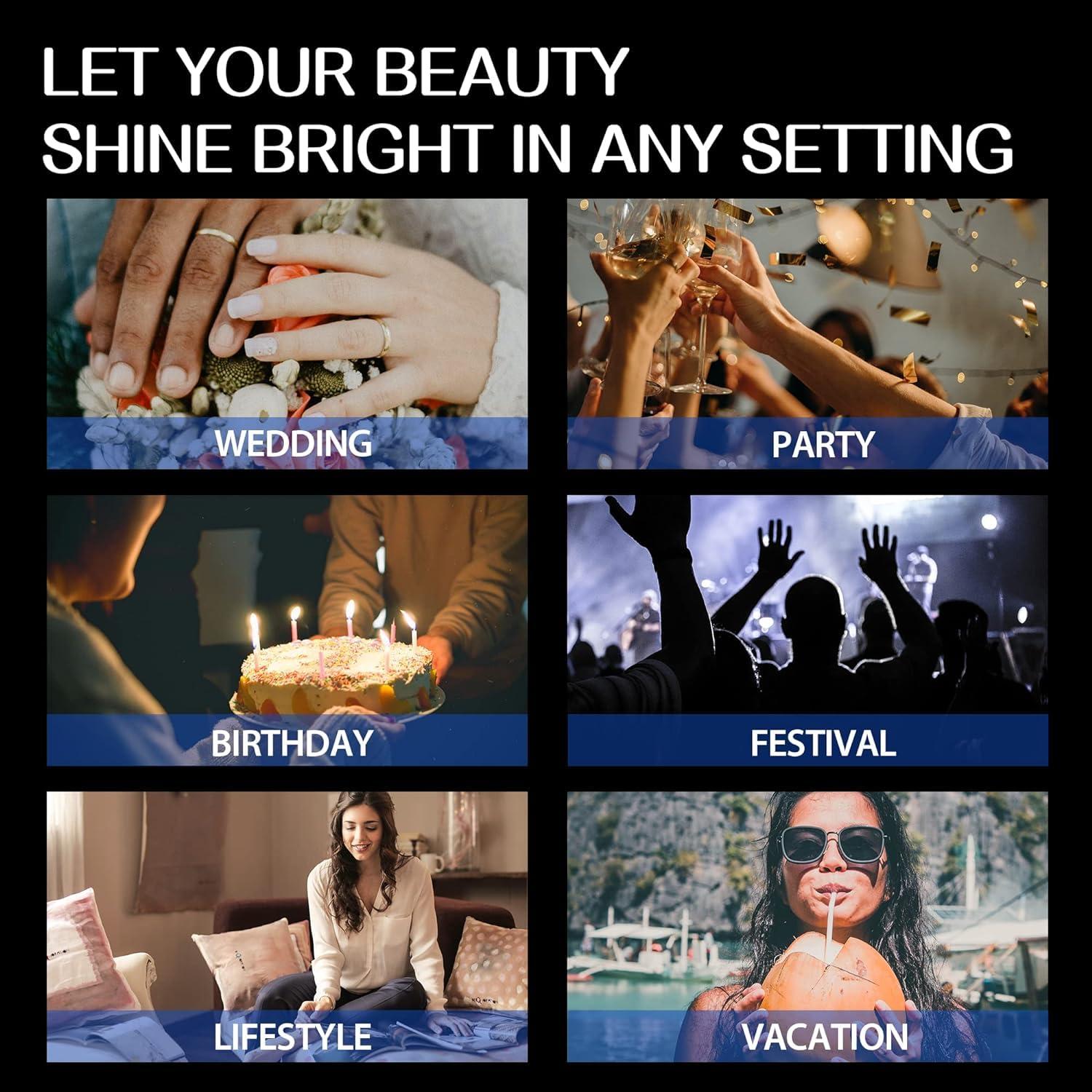 imageUNA GELLA Almond Fake Gel Nail Tips 216pcs Medium Almond Pre Shaped Nails Tips for LongLasting Acrylic Nails Perfect for DIY At Home French Style Nail Salon 12 SizesShort Square Nail Tips