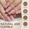 UNA GELLA Acrylic Nail Tips White Half Cover False Nails Tips French Style Square Gel Nail Tips 504pcs Fake Nails No c Curve for DIY French Tip Press On Nails 12 Sizes(A2-Medium Square White)