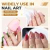 UNA GELLA Almond Gel Nail Tips, 504PCS Pre Etched Clear Fake Nails Tips Medium Almond Shape – 12 Sizes Full Cover Soft Acrylic Press On Nail Extensions No C Curve Gift for Diy at Home(Z-Super Nail Glue*1pcs)