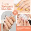 UNA GELLA Extra Long Tapered Sqaure Nail Tips, Pre-buffed 240Pcs Square Gel Nail Tips No C Curve XXL Long Square Press on Nails Full Cover Straight for Nails Extension Home DIY Salon 12 Sizes(Nail Gel Glue)