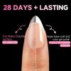 UNA GELLA Short Almond Nail Tips: 504pcs Pre Etched Fake Nails Tips Almond Shape Matte Full Cover Soft Acrylic Press On Nails Extensions No C Curve Gift For Diy At Home