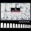 UNA GELLA Acrylic Nail Tips White Half Cover False Nails Tips French Style Square Gel Nail Tips 504pcs Fake Nails No c Curve for DIY French Tip Press On Nails 12 Sizes(A2-Medium Square White)