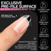 UNA GELLA Short Oval Almond Nails, 504Pcs Pre-shape Fake Nails Full Matte Cover Acrylic Round Almond Gel Nail Tips, 15 Sizes No C Curve Press on Nails for Nail Extension Art DIY Salon