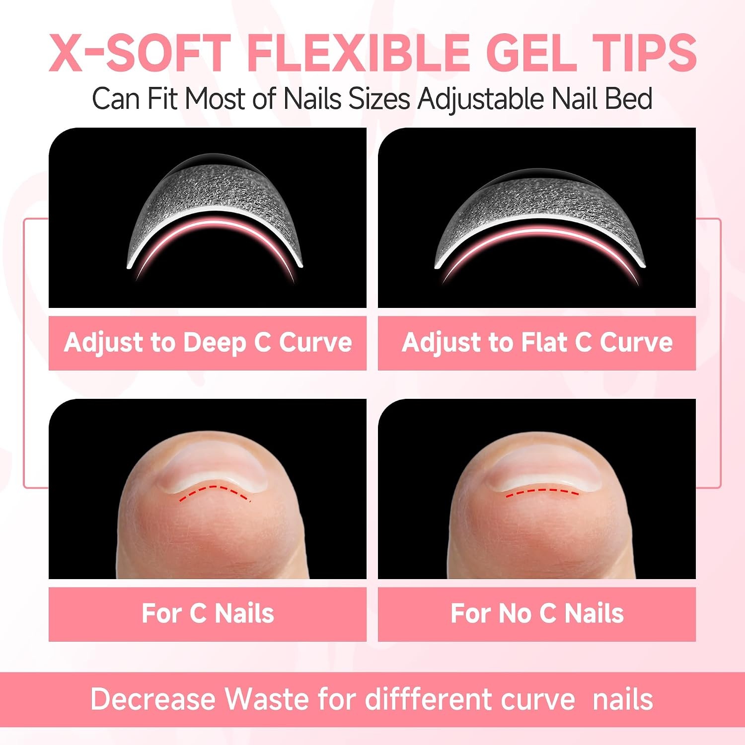 image:imageUNA GELLA Almond Press On Nails 32Pcs 16 Sizes Pastel Lilac Lavender Fake Nails with Glue and Adhesive Tabs Opaque Reusable Glue On Nails Kit for Women ManicureZMedium Square