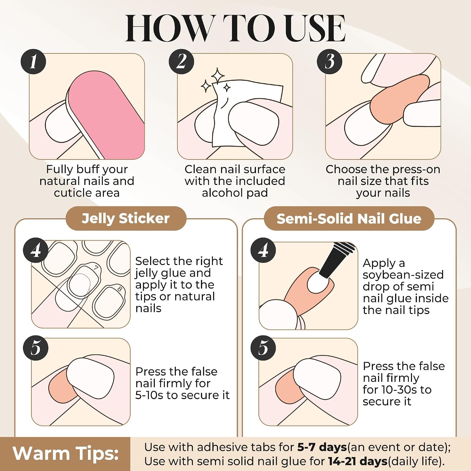 image:imageUNA GELLA Halloween Press On Nails Short Almond 32Pcs Pumpkin Fake Nails Soft Gel Nail Tips Almond Shape in 16 Sizes with Semi Glue and Jelly Tabs Orange Glitter Finish for Party Fall ManicuresPrue Red Short Squoval